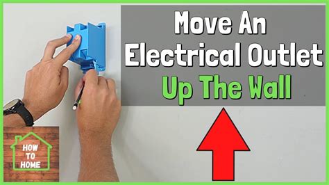 moving electrical box|how to move an outlet.